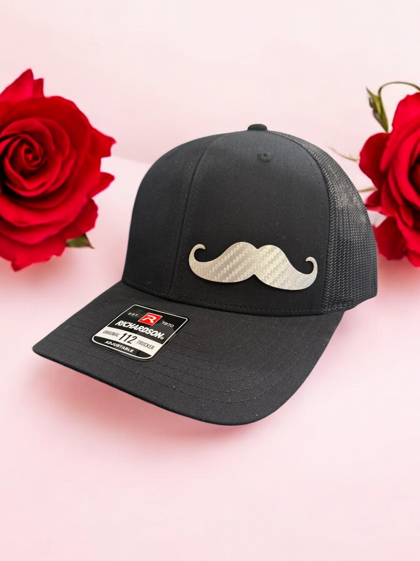 Lips and Mustache Couples hat