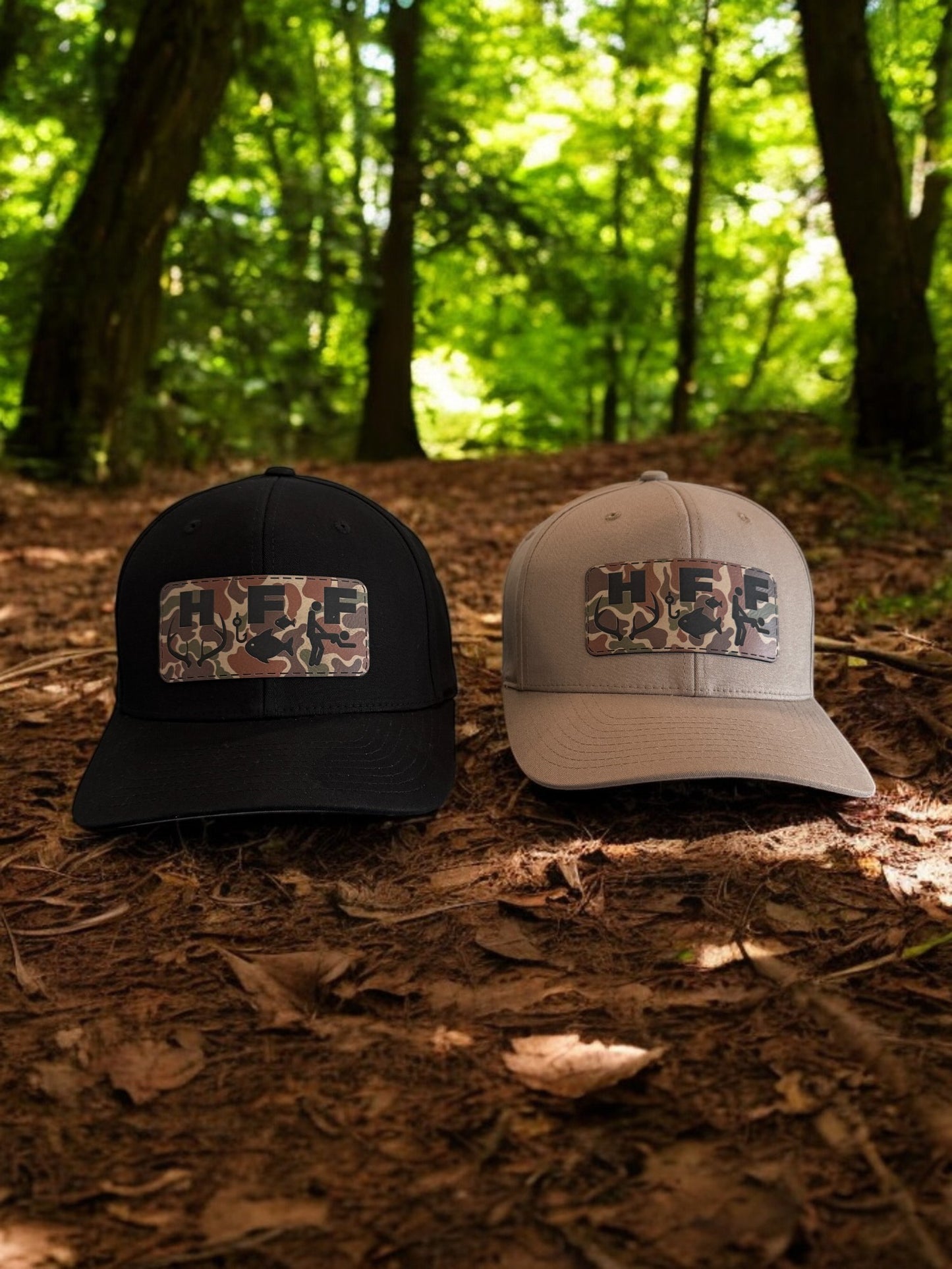 HFF Hunt Fish F Flexfit Hat