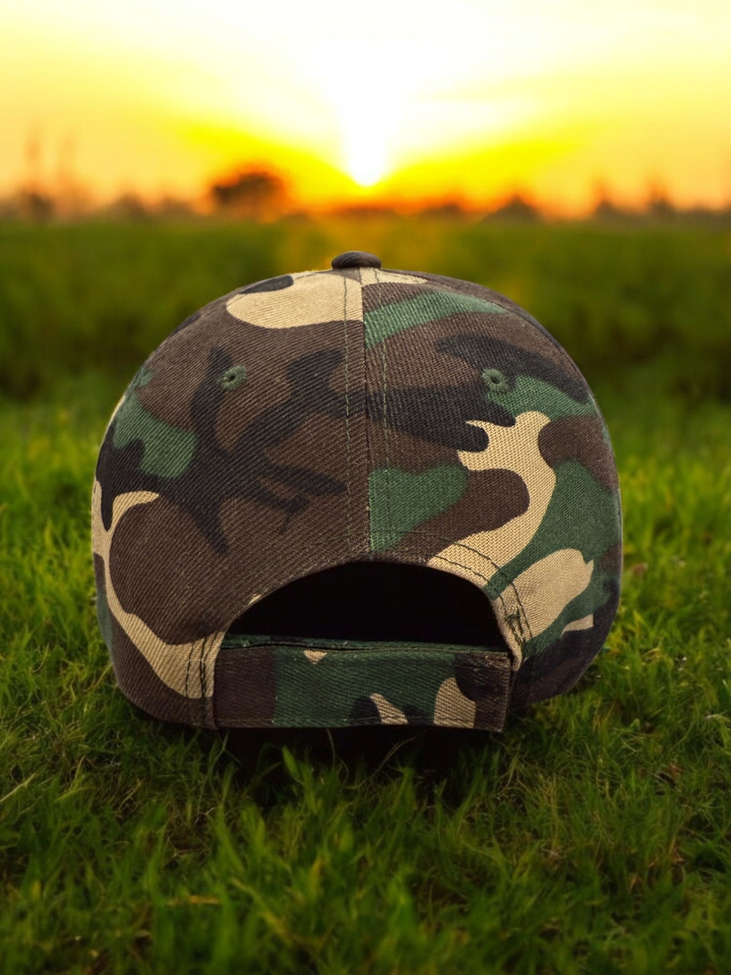MAGA Camo Flag Hat - Make America Great Again Camouflage, Adjustable Fit, Ideal for Patriotic Celebrations