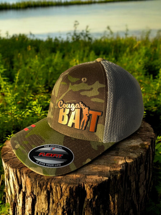 Cougar Bait Camouflage Flexfit Hat