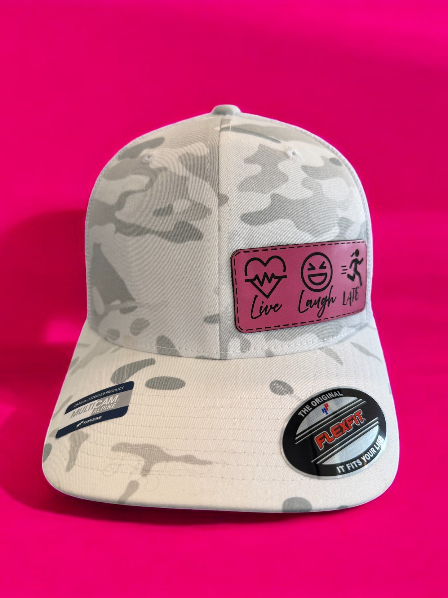 LLL Live Laugh Late Hat