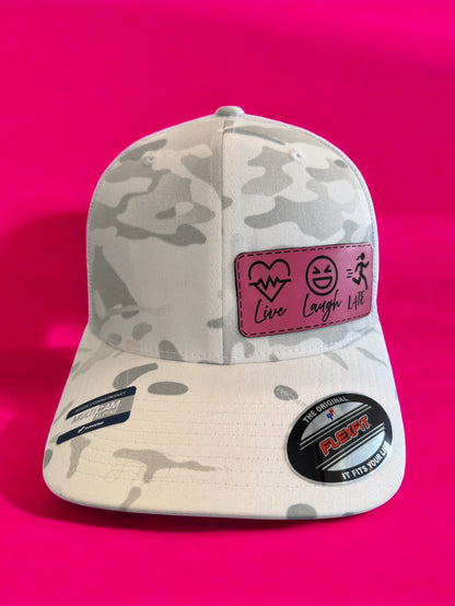 LLL Live Laugh Late Hat