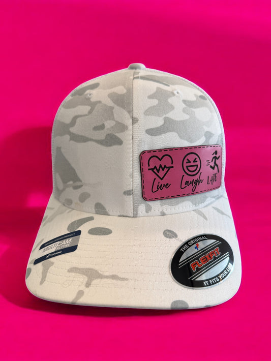 LLL Live Laugh Late Hat