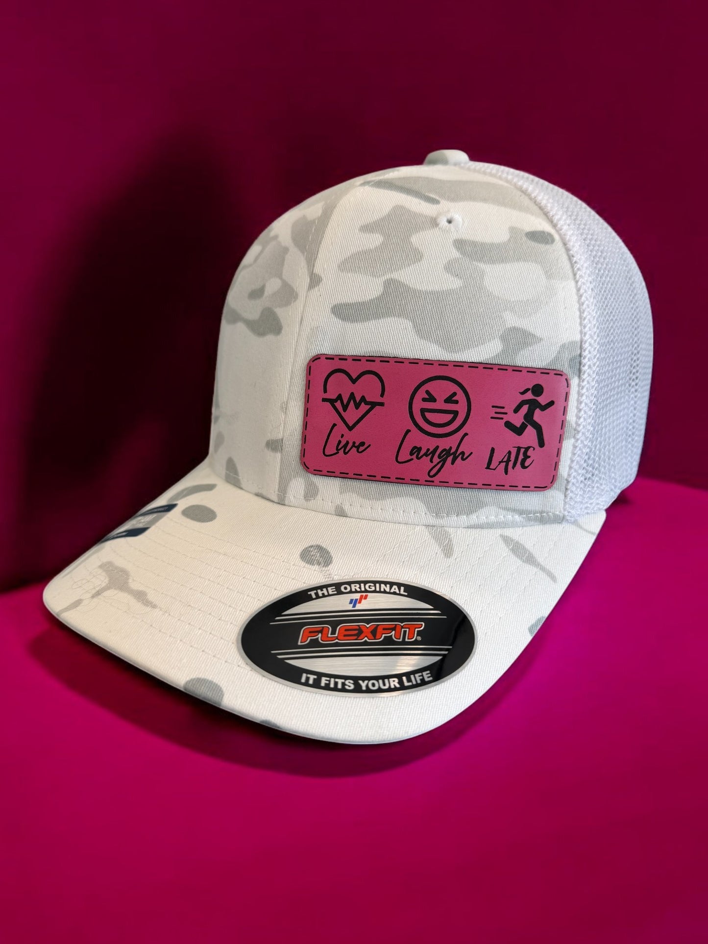 LLL Live Laugh Late Hat